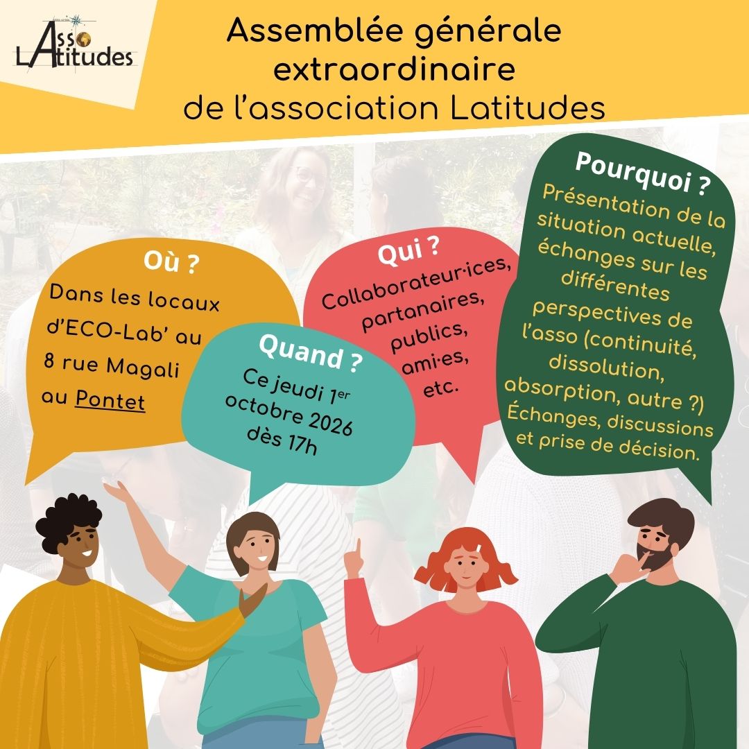 Assemblée Générale Exceptionnelle – 1er octobre 2026